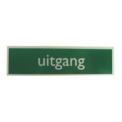 Alulook uitgang 165x45mm
