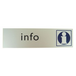 Alulook info 165x45mm