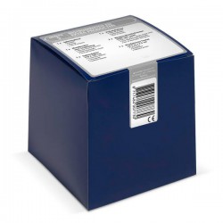 klein blauw doosje met verbandmiddelen