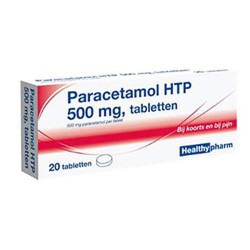 Paracetamol 500mg 20 stuks