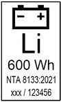 Lithium 9 liter schuimblusser NTA 8133