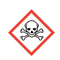 Sticker giftige stoffen GHS