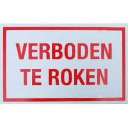 Verboden te roken