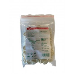 Latex vingercondoom maat M zakje 100 stuks