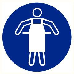 Pictogram Lasschort verplicht