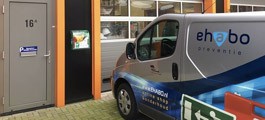 Ehabo Preventie plaatst eerste AED met buitenkast in Scherpenzeel Ehabo Preventie plaatst eerste AED met buitenkast in Scherpenzeel